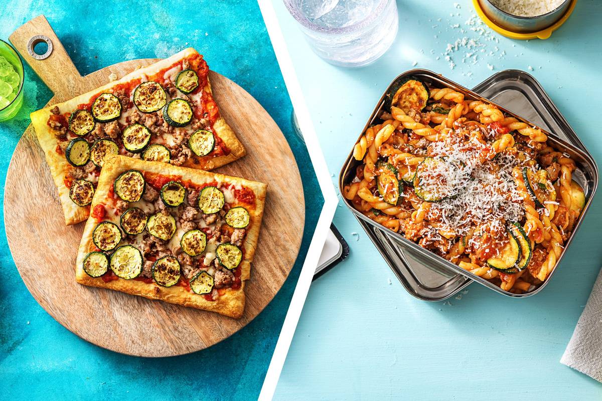 Sausage Pizza Dinner