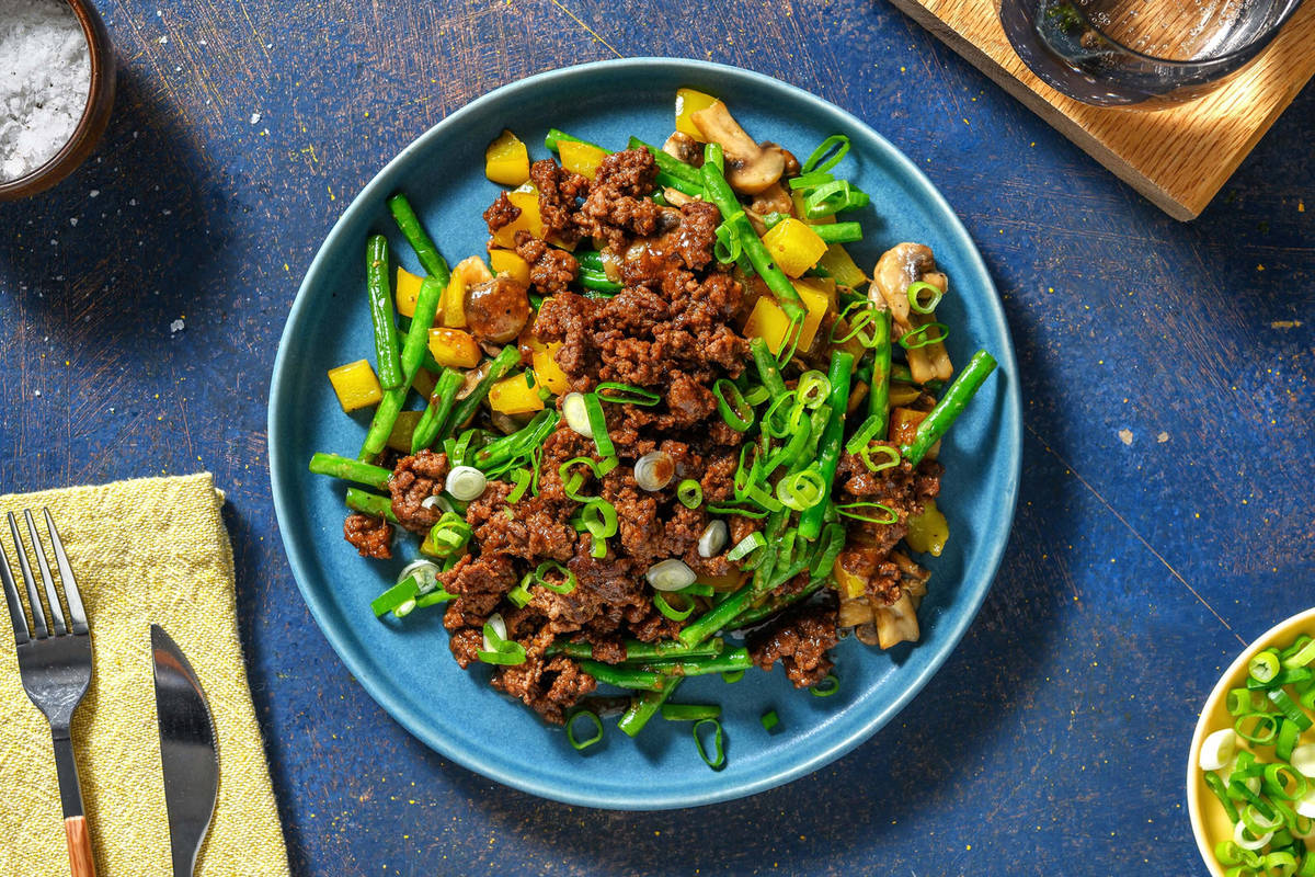 Ginger Beef Stir-fry