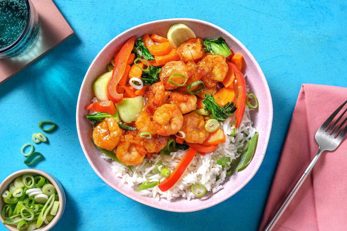 Cal Smart Spicy Honey Shrimp