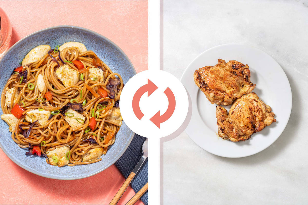 Chicken Thigh Pancit-Style Stir-Fry