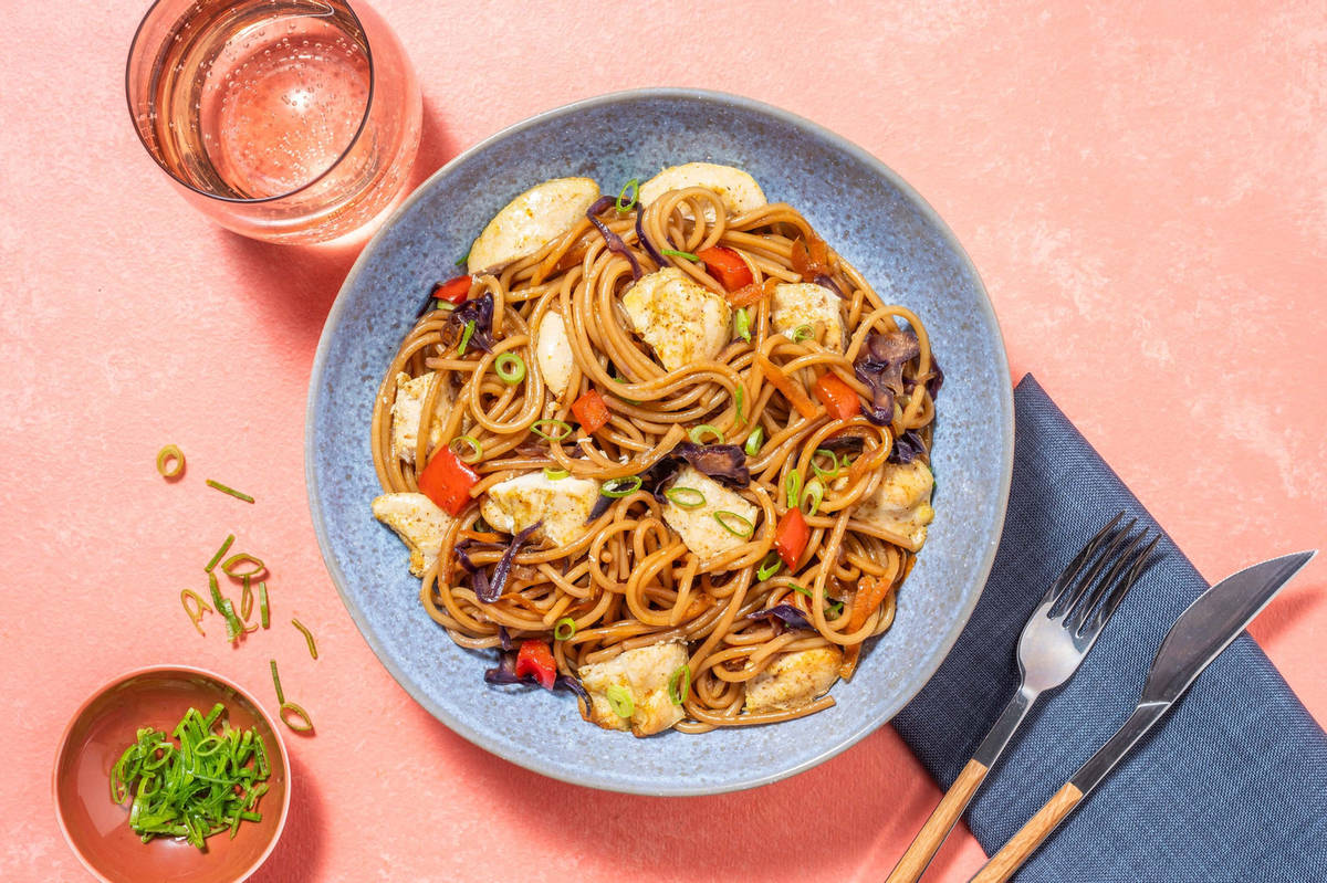 Chicken Pancit-Style Stir-Fry