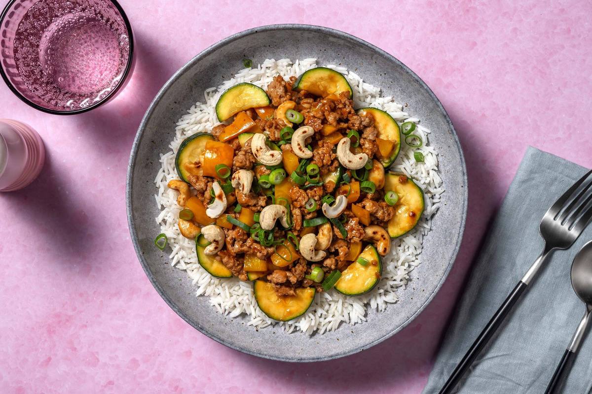 Savoury Pork and Veggie Stir-Fry