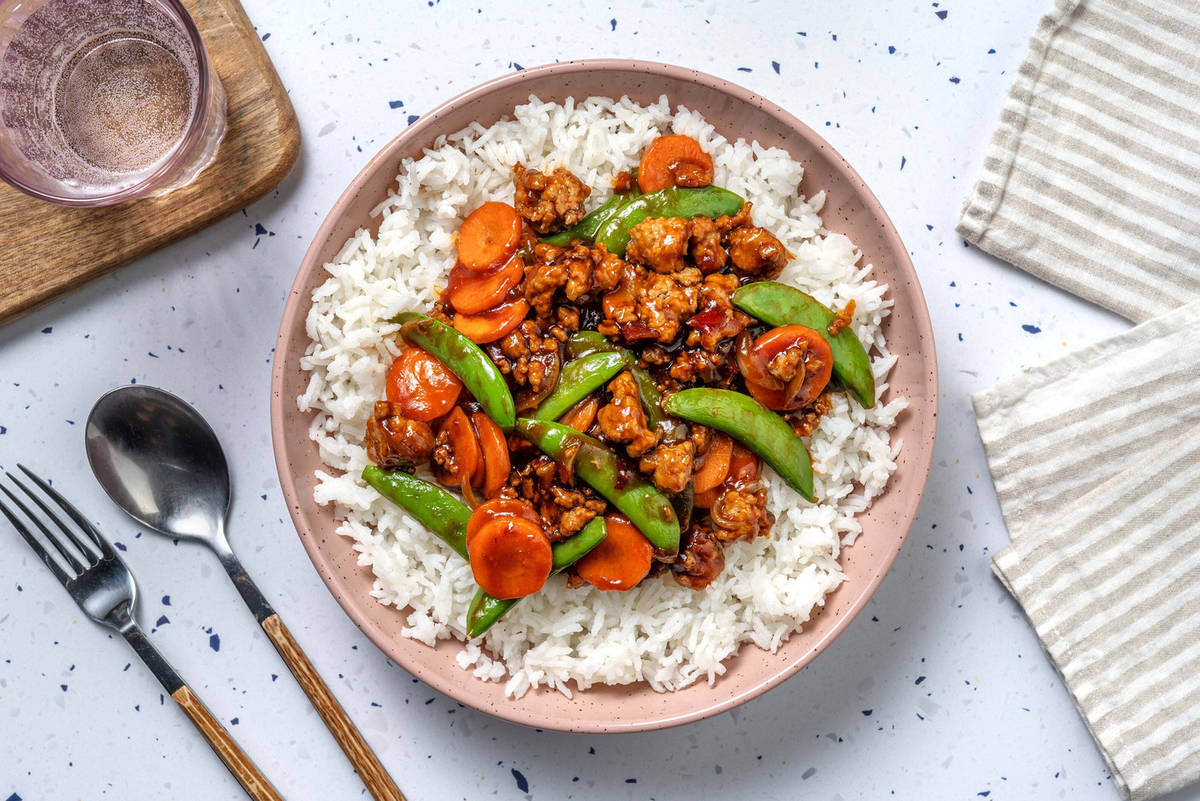 Sauté de Beyond Meat® sucré-salé