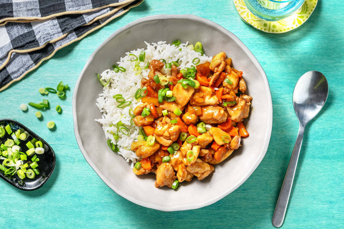 Maple-Ginger Chicken Stir-Fry