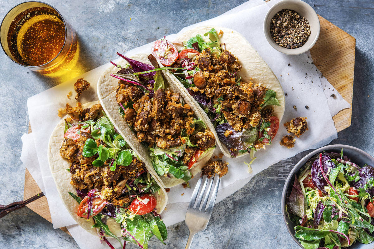 Savoury Mushroom Tacos