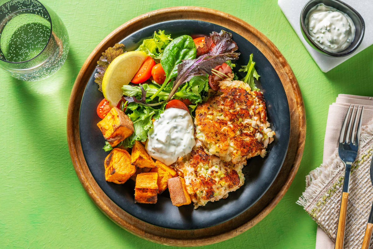 Savoury Salmon Cakes