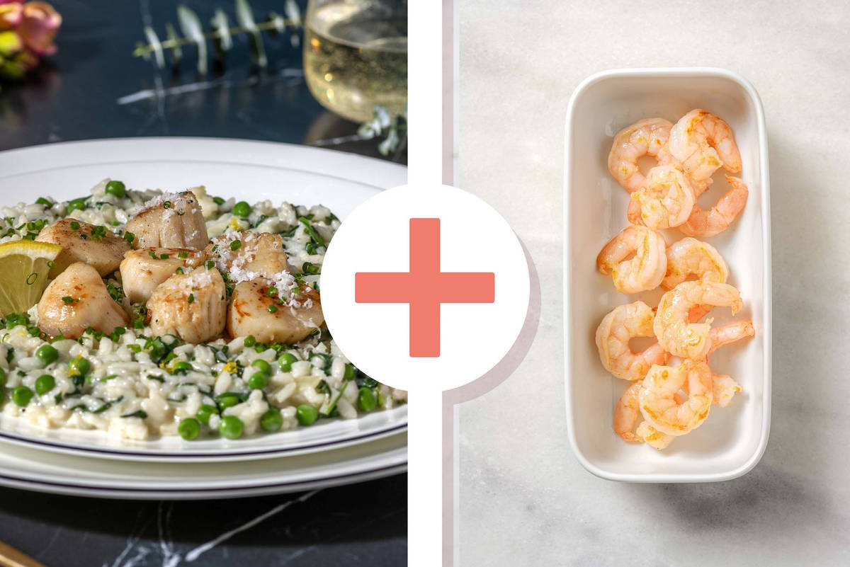 Scallop and Shrimp Risotto