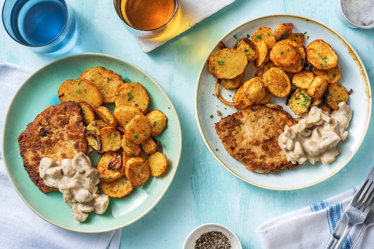 Schnitzel „Jägerart“