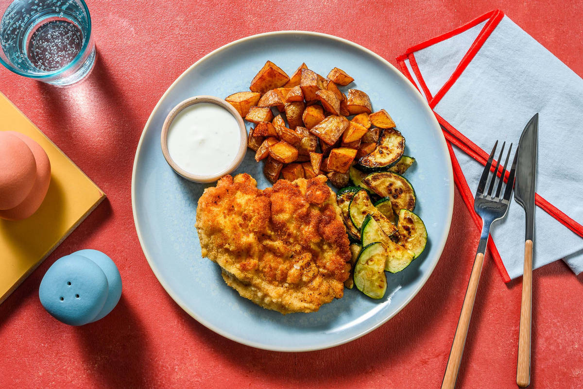 Crispy Chicken Schnitzel