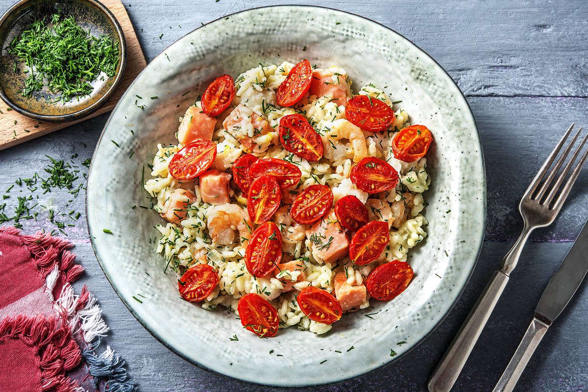 Smoked Seafood Risotto