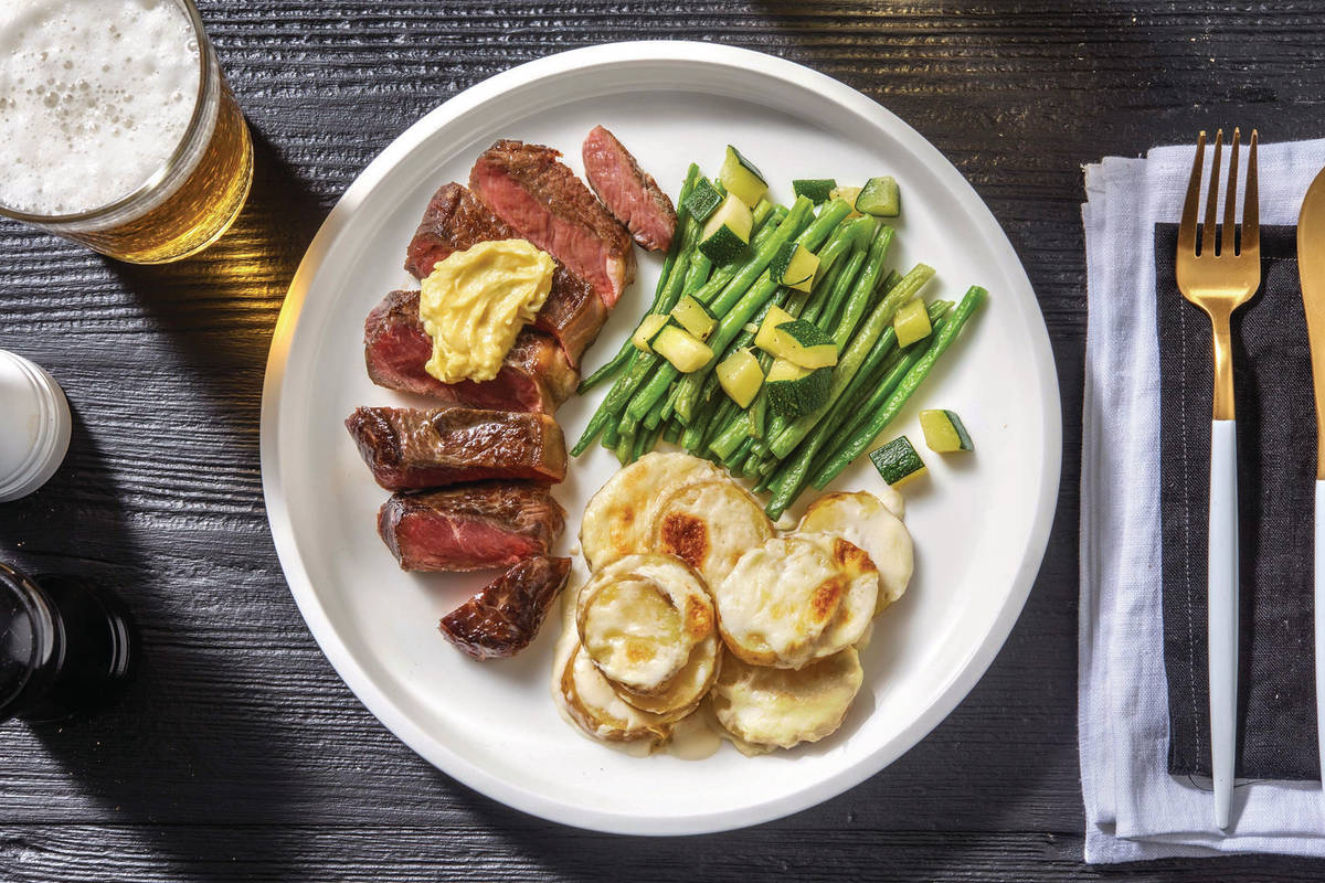 Seared Fillet Steak & Dijon Butter