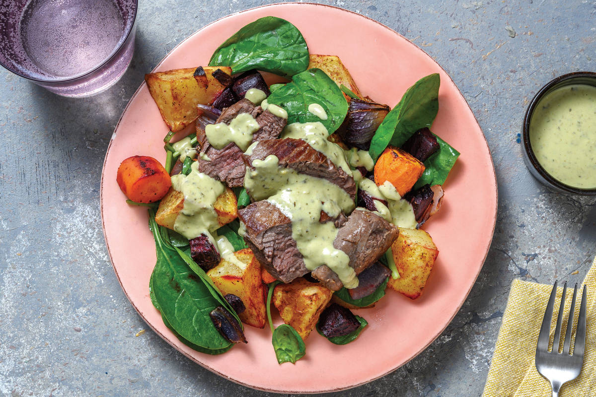 Seared Garlic Butter Steak