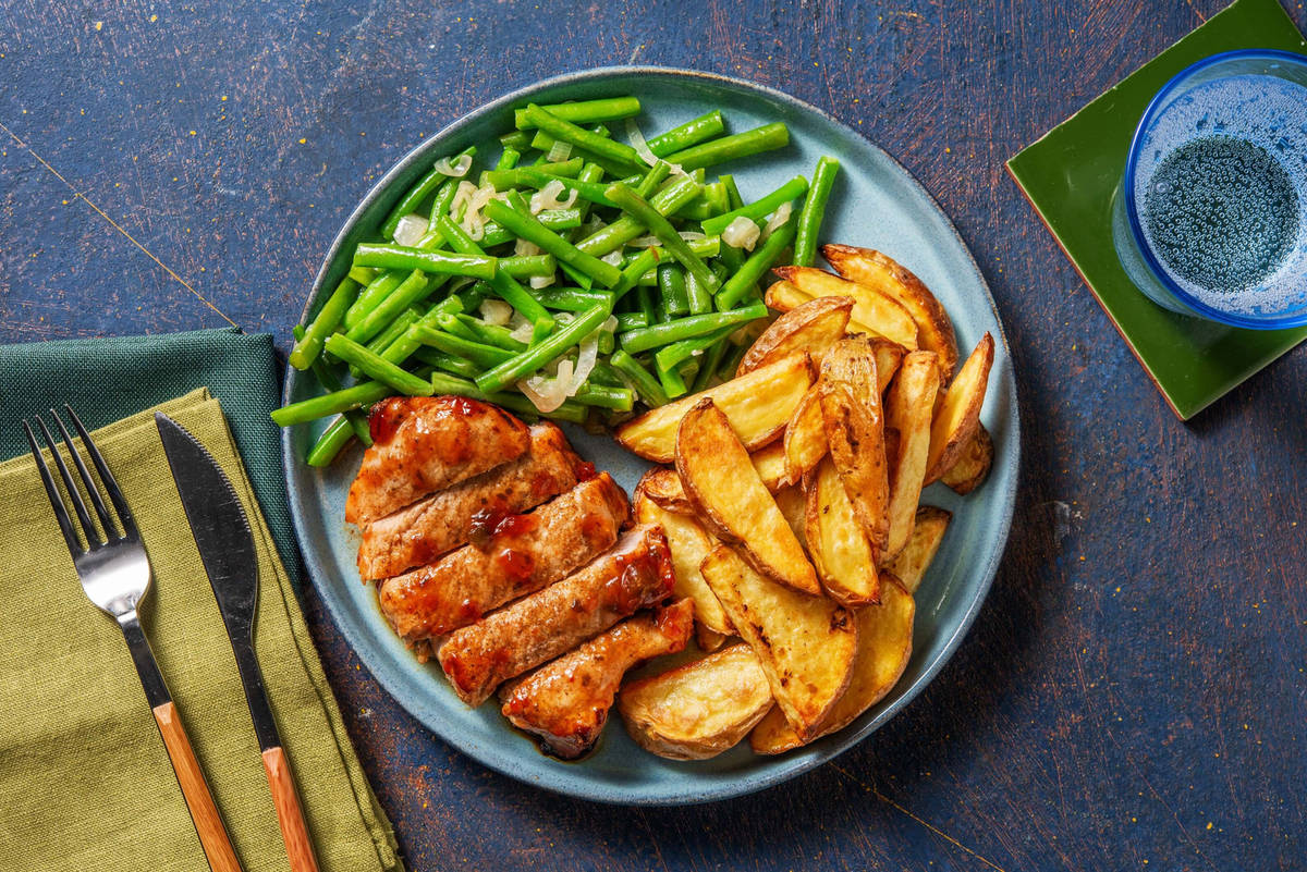 Seared Southwest Pork Chops Recipe HelloFresh