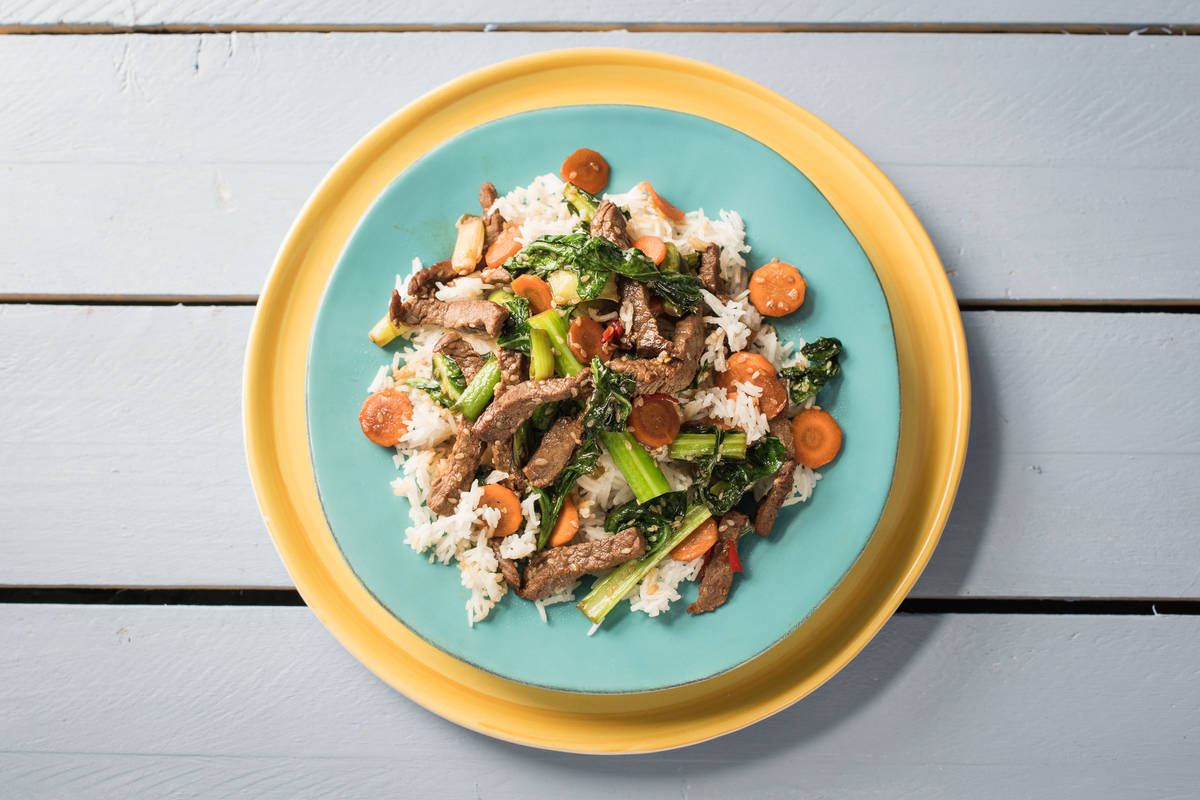Sesame Beef Stir Fry