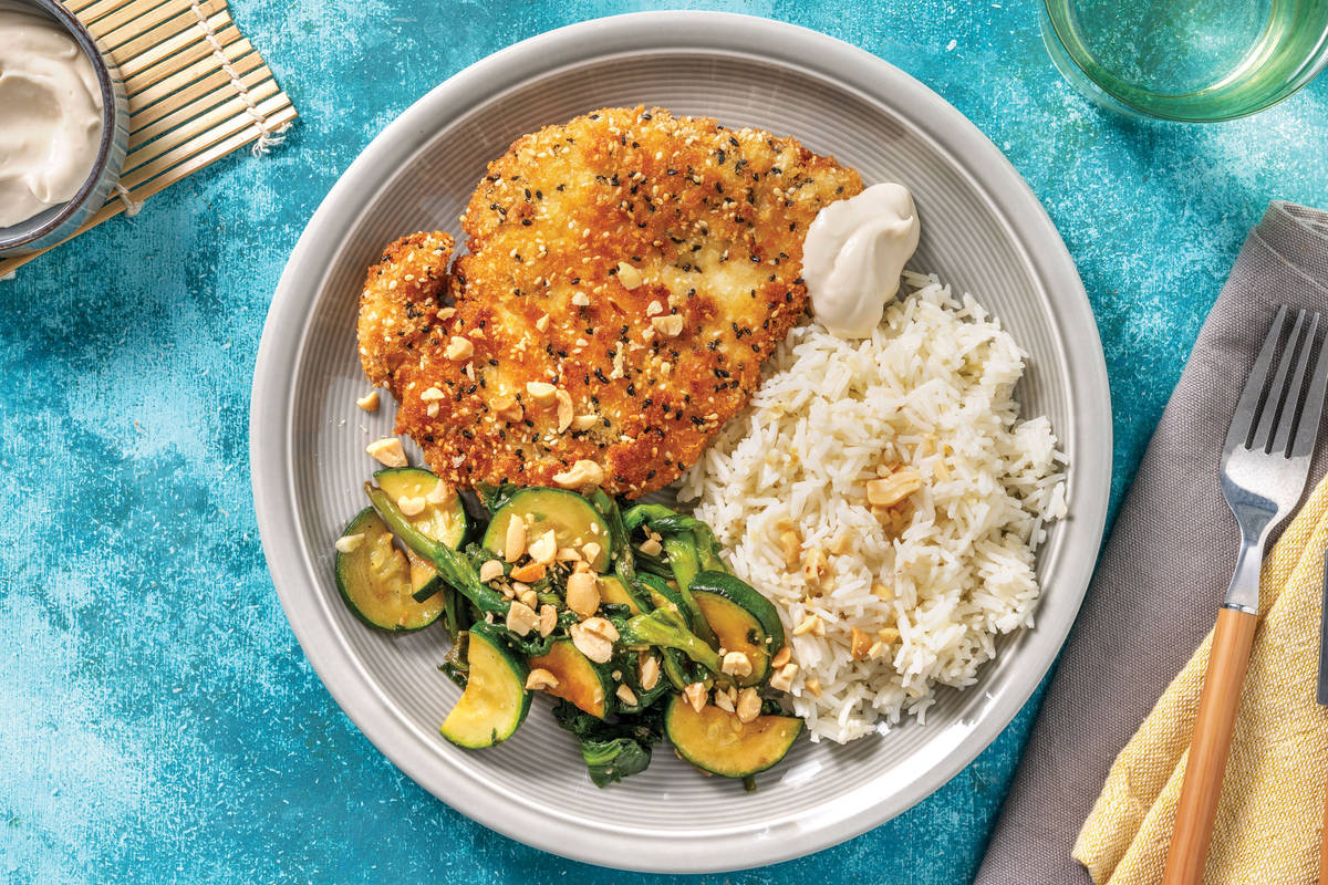 Japanese-Style Chicken Schnitzel