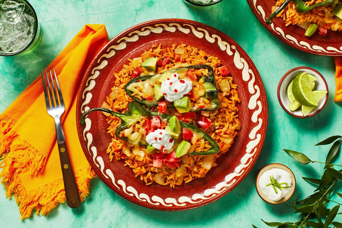 Veggie Chile Rellenos