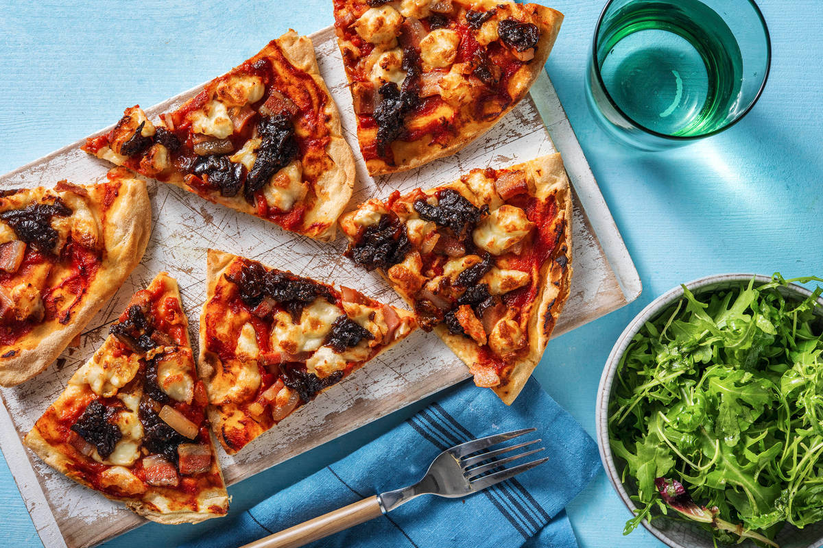 Showstopping Smoky Bacon & Onion Pizza