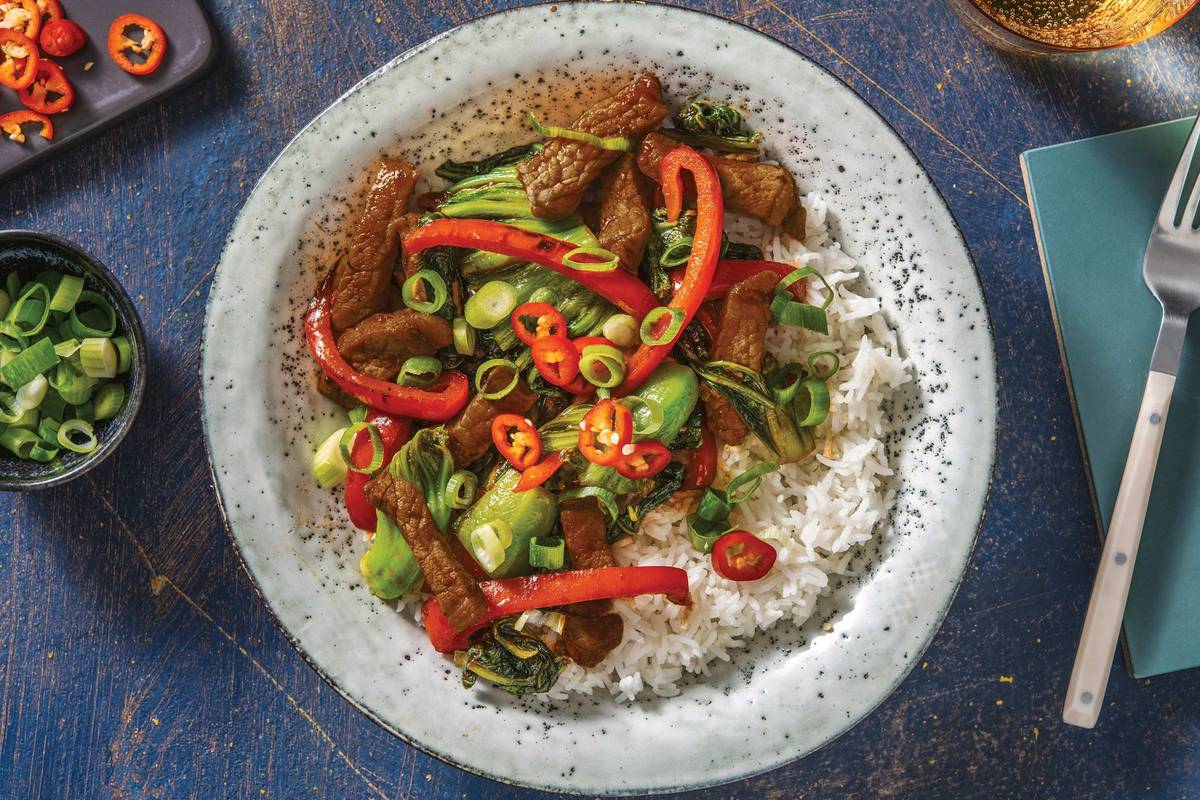 Chinese Sichuan Beef
