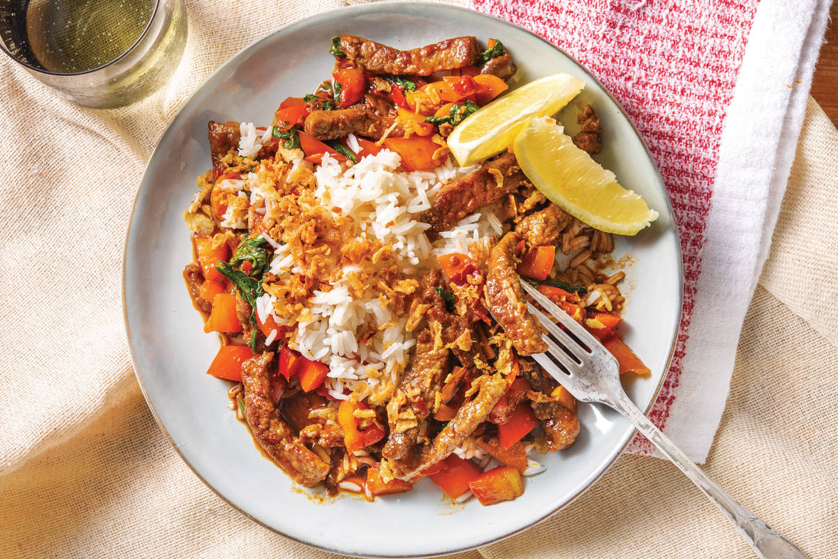 Sichuan Beef Stir-Fry