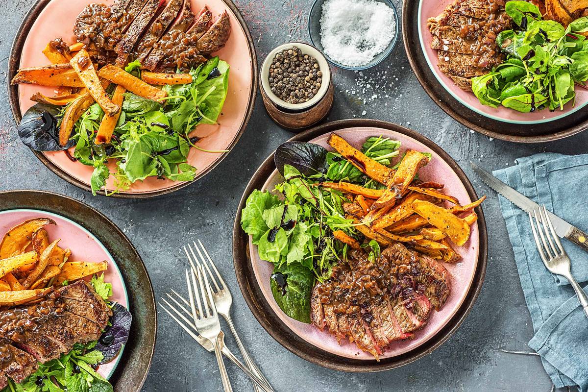 Sizzling Balsamic Steak
