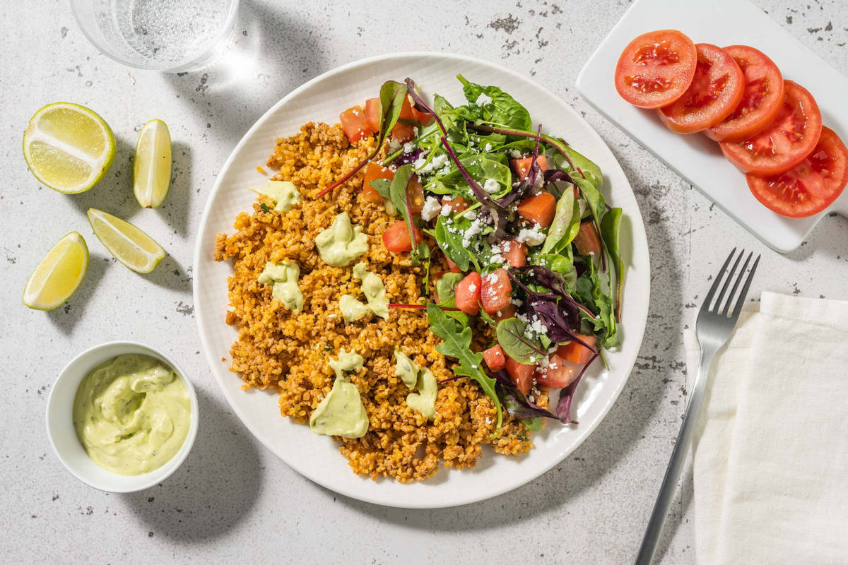 Smart Double Turkey Taco Plate