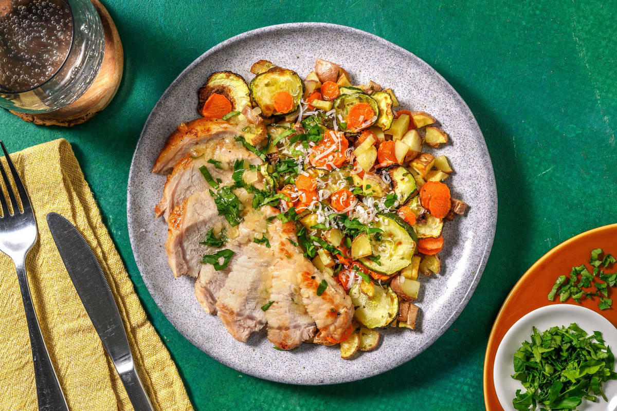 Smart Pork Chops and Garlicky Gravy