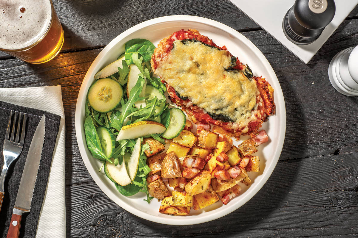 Smoked Cheddar Chicken Parmigiana