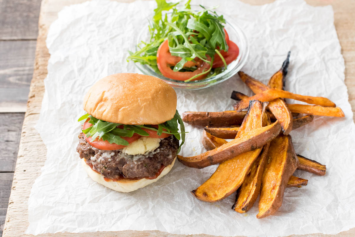 Smoked Cheese Burger