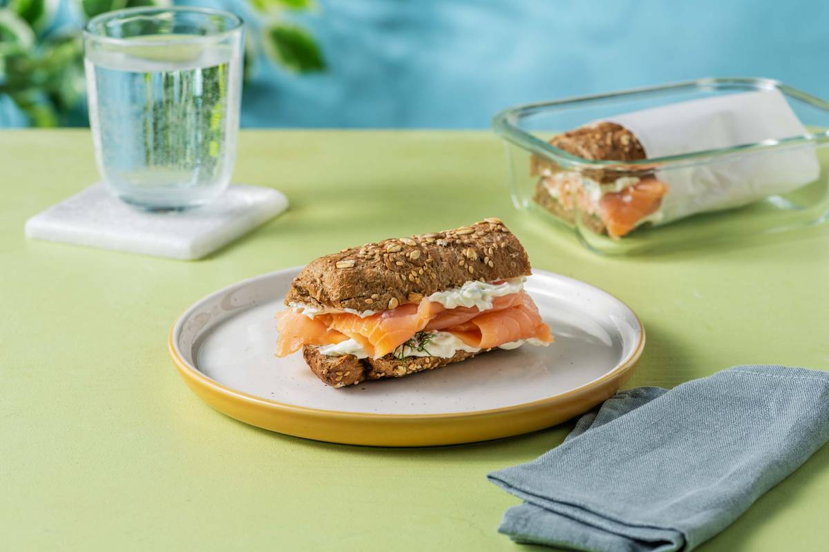 Smoked Salmon Sandwich