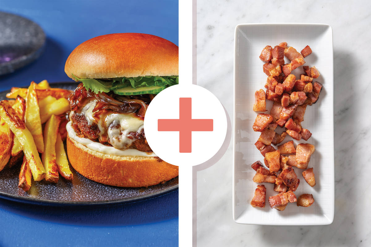 Smokey Beef & Bacon Cheeseburger