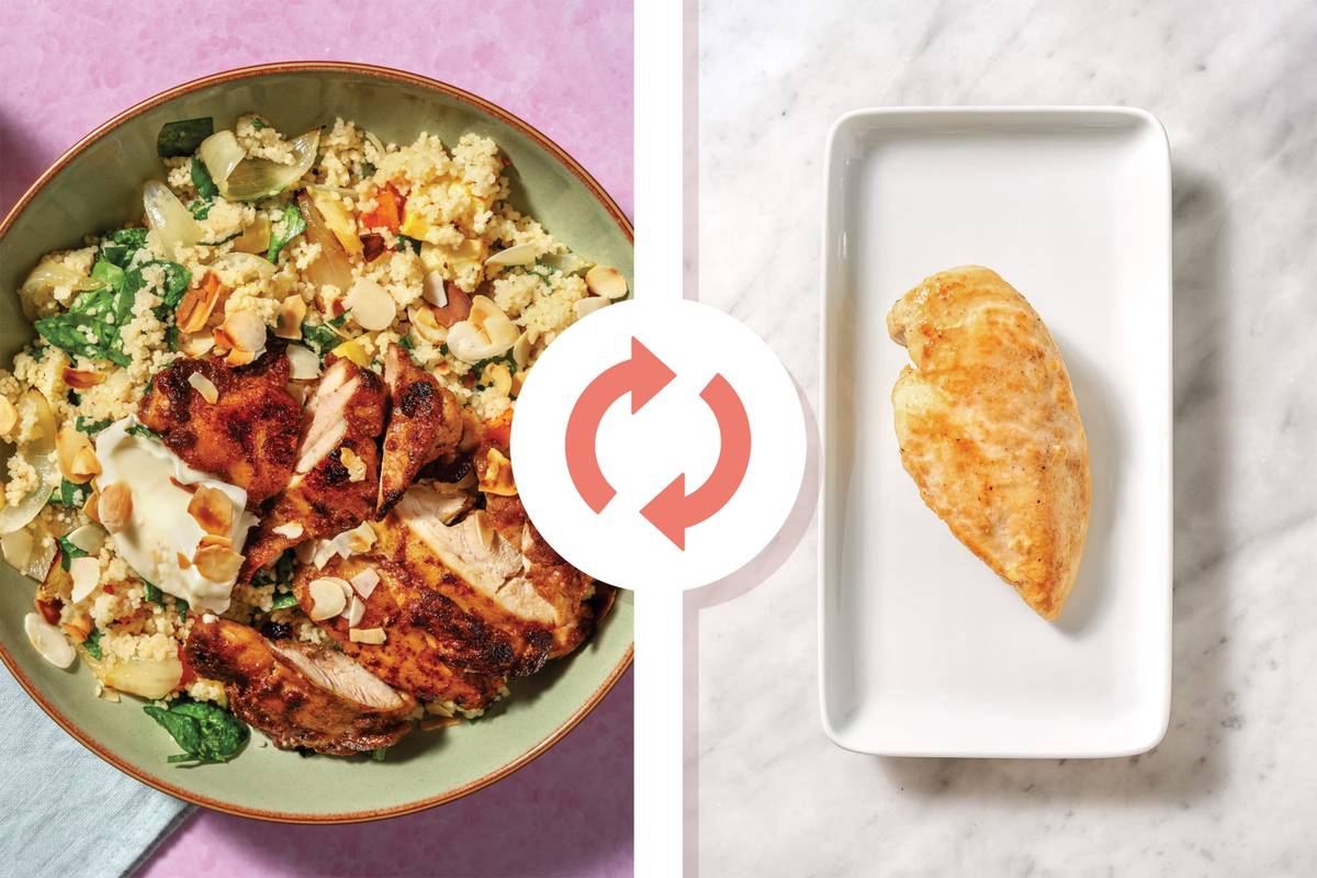 Creole Chicken & Roast Veggie Couscous