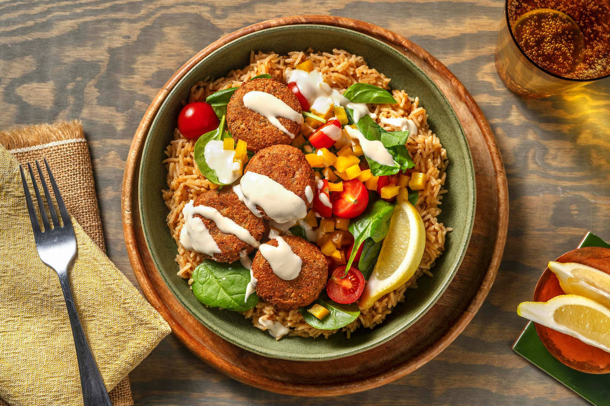 Smoky Falafel Bowls