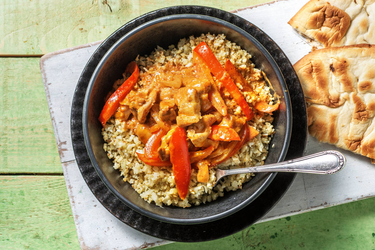 Snelle kipcurry