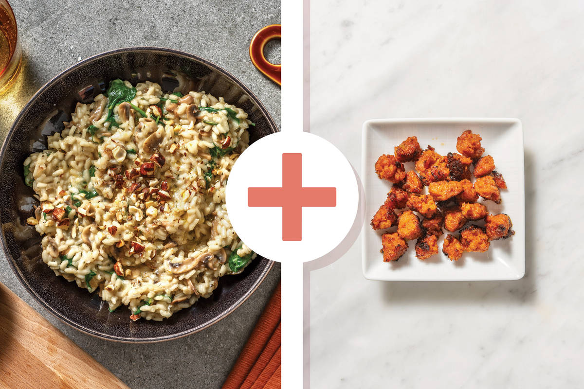 Sophie's Truffle Chorizo & Mushroom Risotto