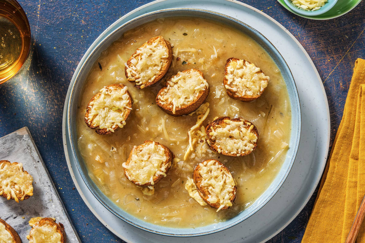 Soupe à l'oignon Recette HelloFresh