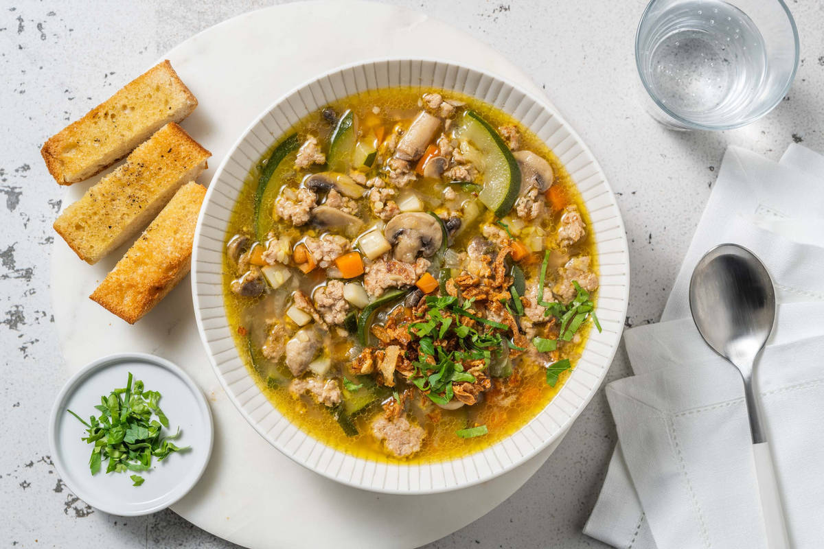 Carb Smart Beyond Meat® and Mushroom Soup