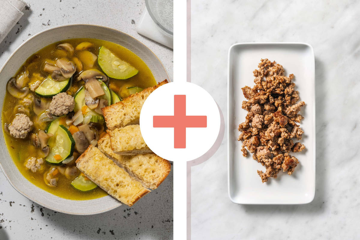 Smart Rustic Double Turkey Meatball Soup