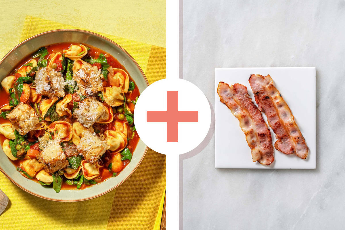 Minestrone-Inspired Tortellini Soup