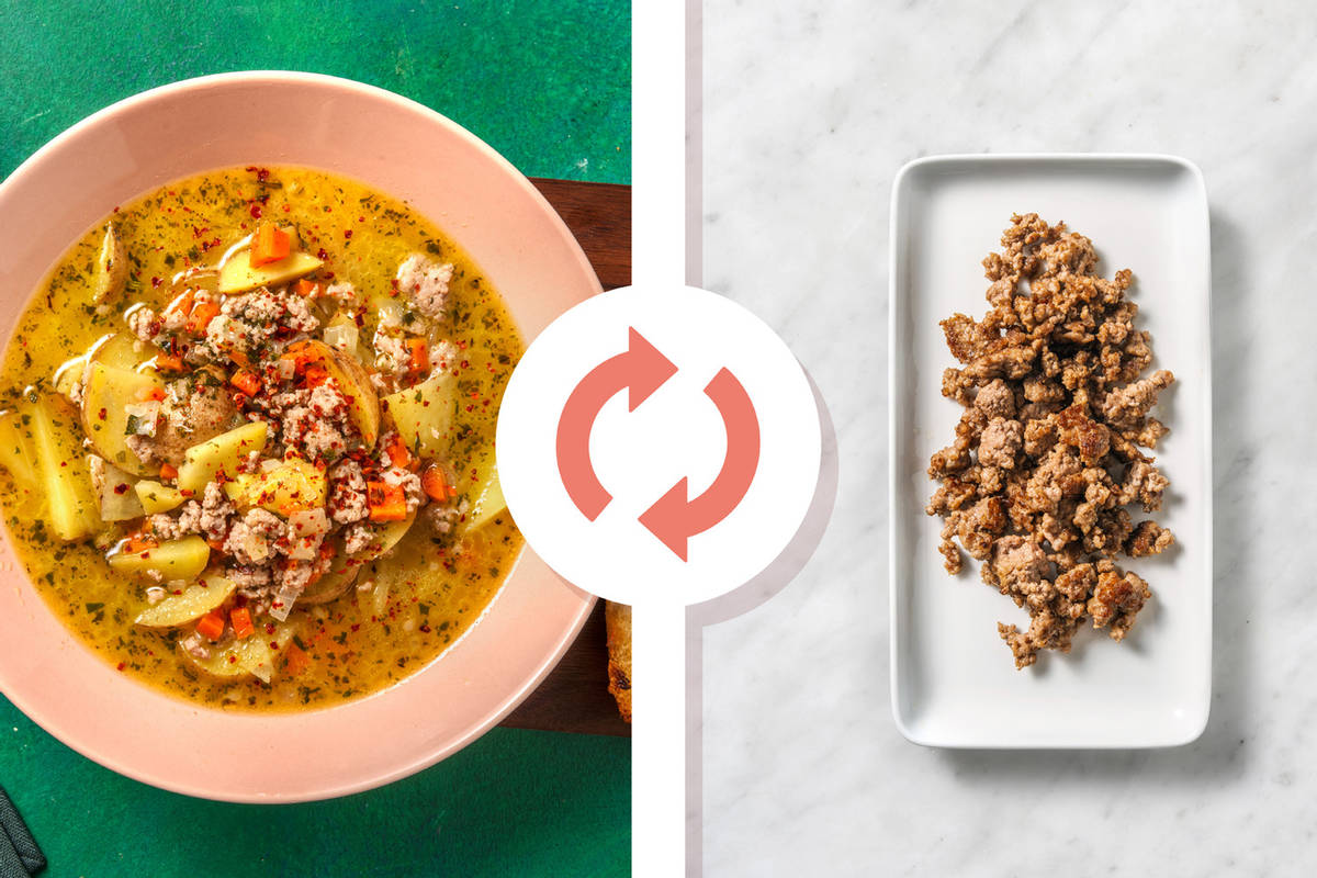 Soupe italienne à la dinde