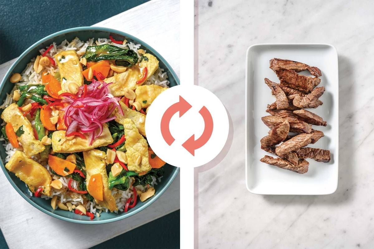 Southeast Asian Beef Rice Bowl