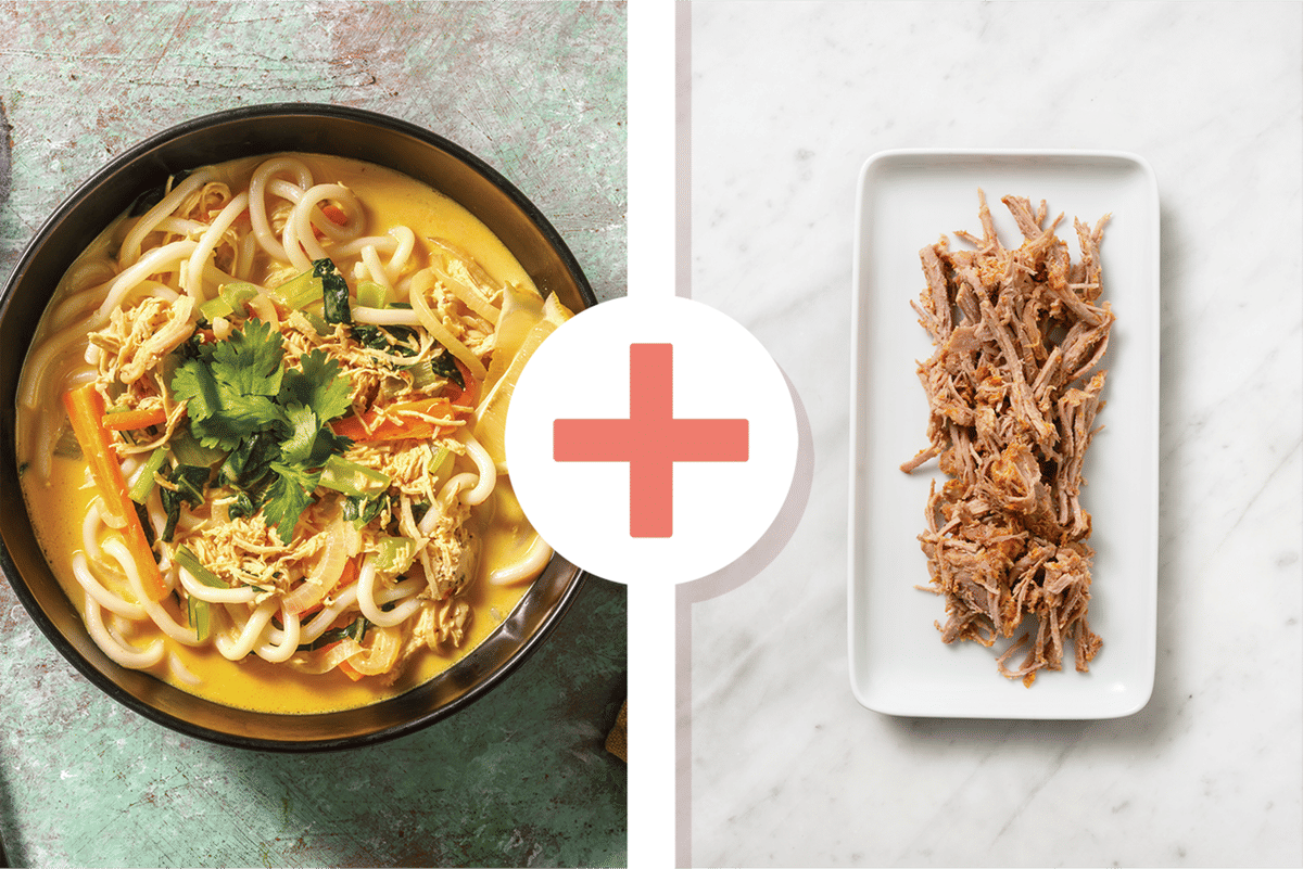 Southeast Asian Chicken & Veggie Laksa
