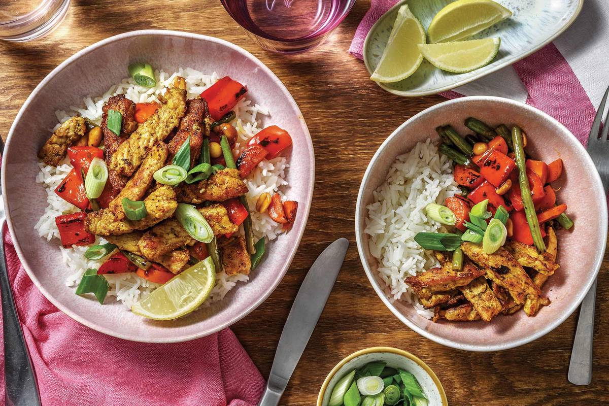 Southeast Asian Pork Stir-Fry