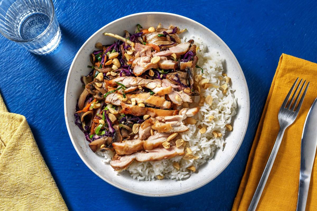 Soy Baked Chicken Thighs
