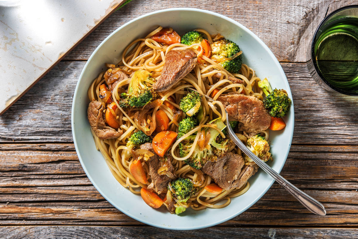 Soy & Redcurrant Lamb Stir-Fry