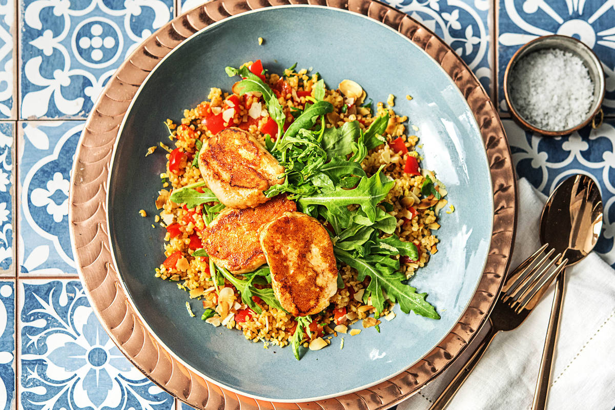 Spanish Style Halloumi