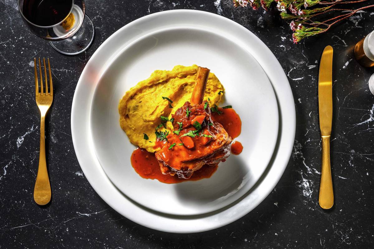 Spanish-Style Lamb Shank