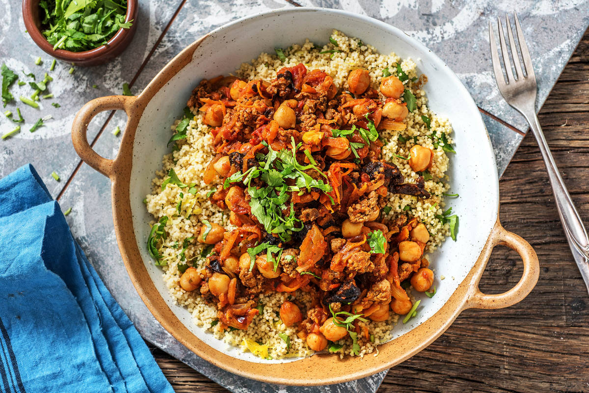 Speedy Spiced Lamb Tagine