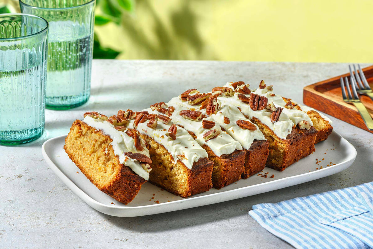 Spiced Carrot Loaf Cake