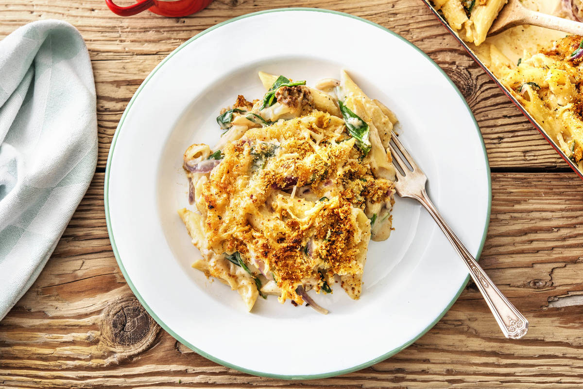 Spiced Cauliflower Mac and Cheese