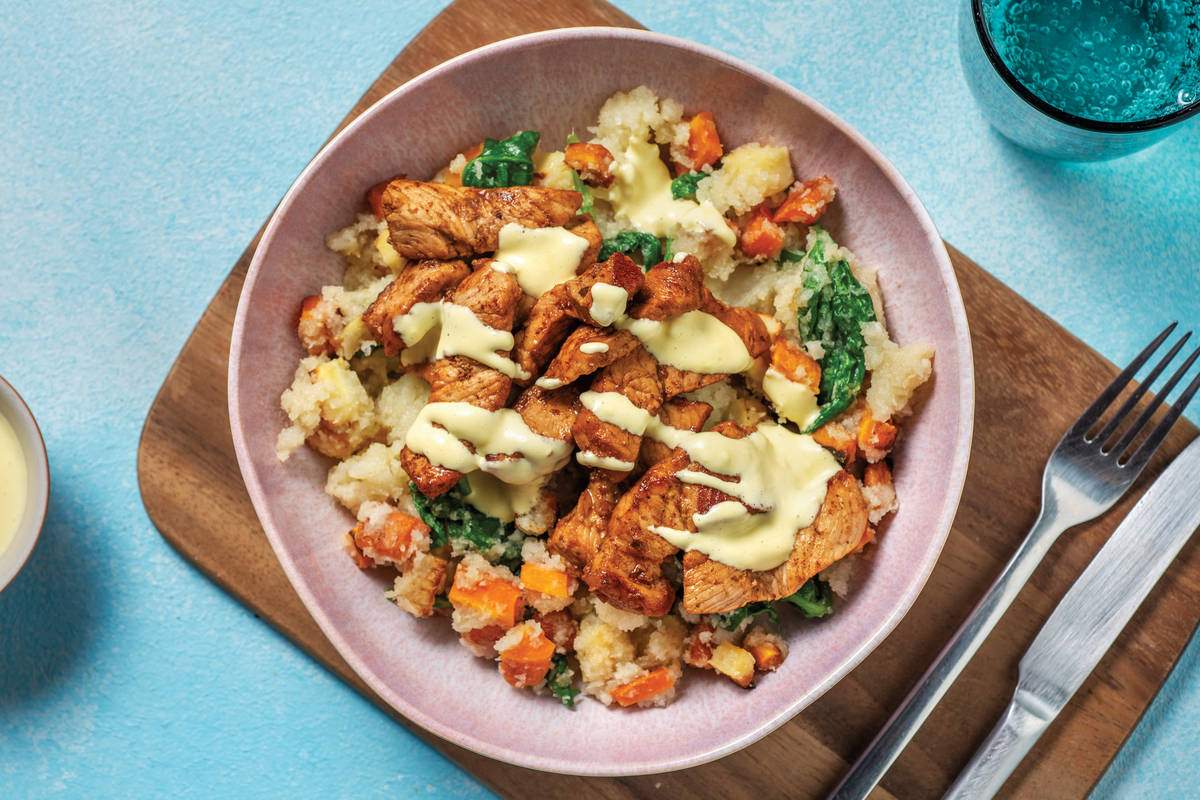 Spiced Pork & Cauliflower Rice